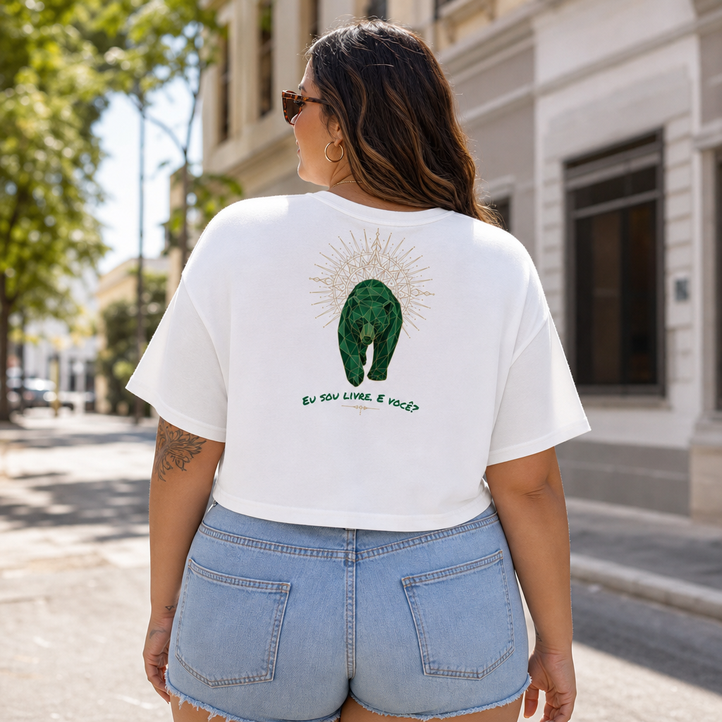 Women’s crop top - I´m Free