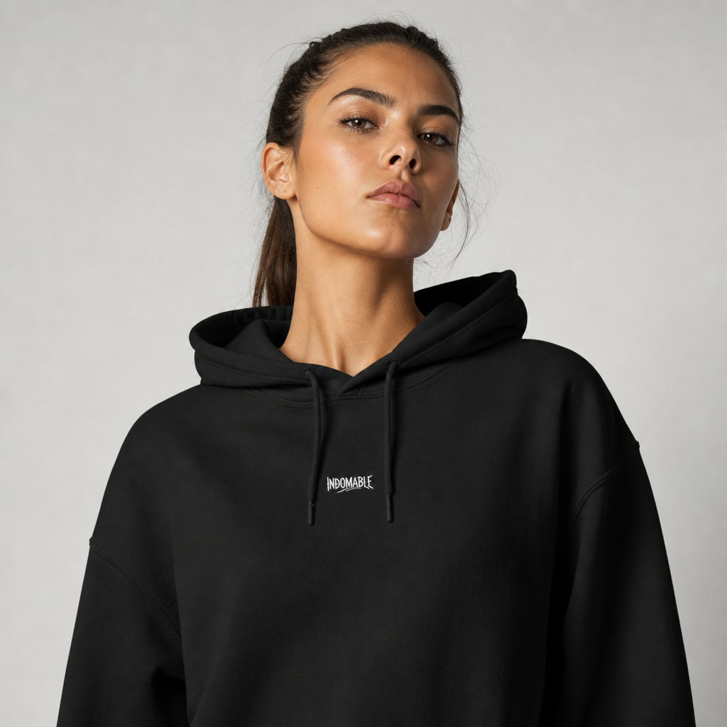 Black Hoodie - Indomable