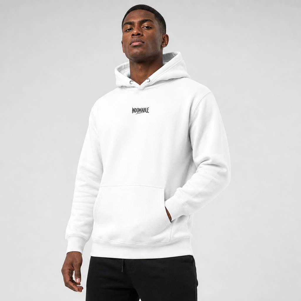White Hoodie - Indomable