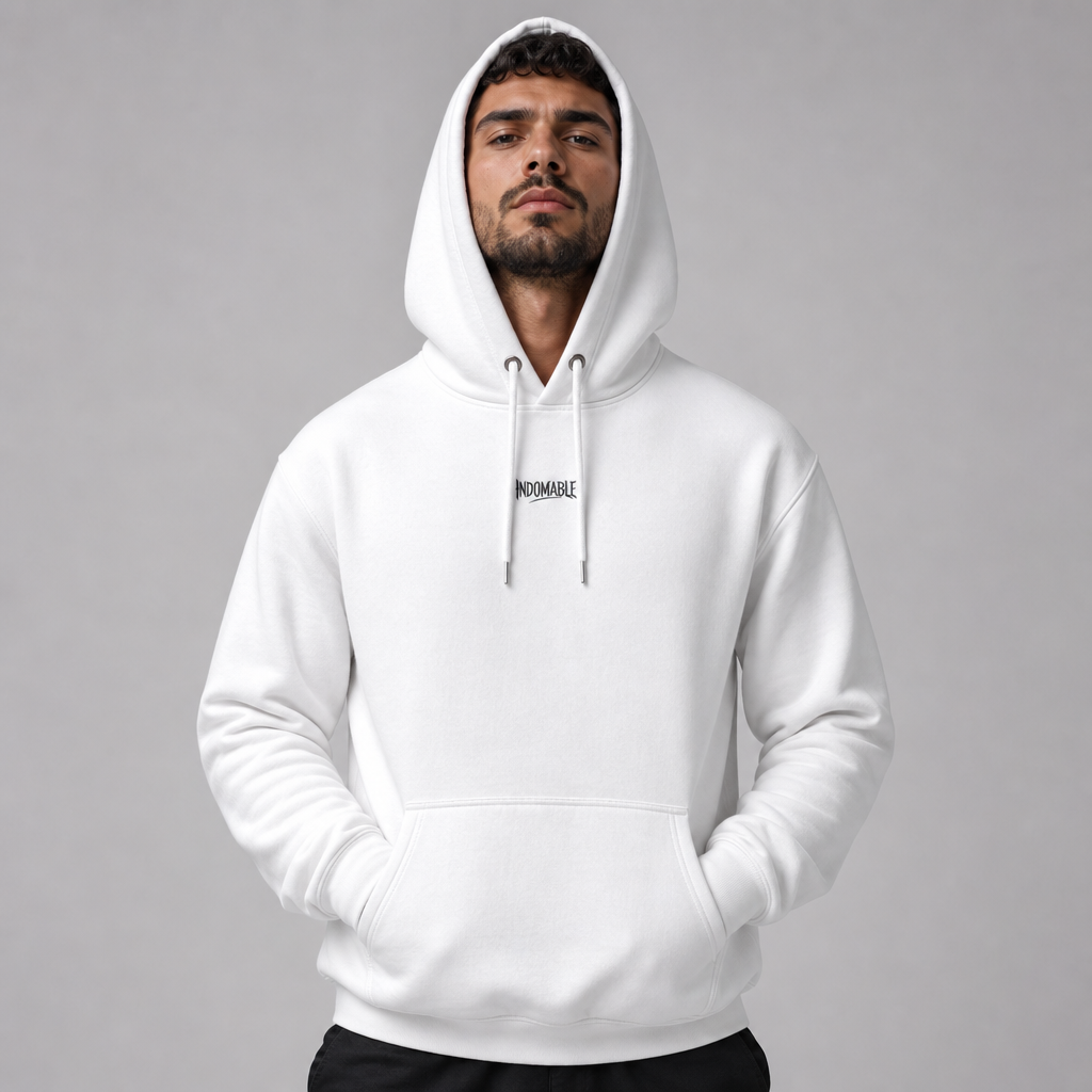 White Hoodie - Indomable