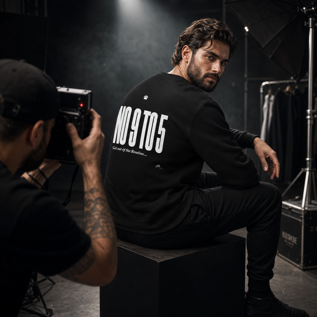 Sweatshirt - NO 9 TO 5