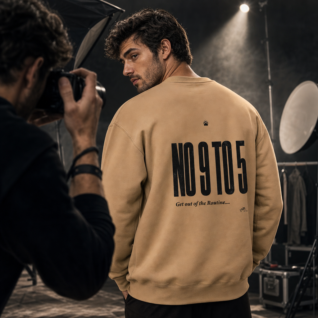 Sweatshirt - NO 9 TO 5 Light