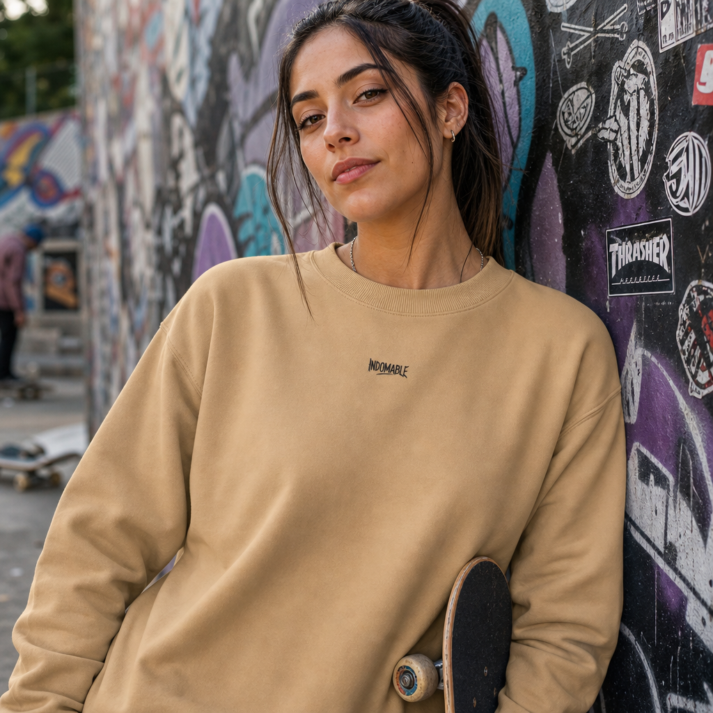 Basic Sweatshirt - White