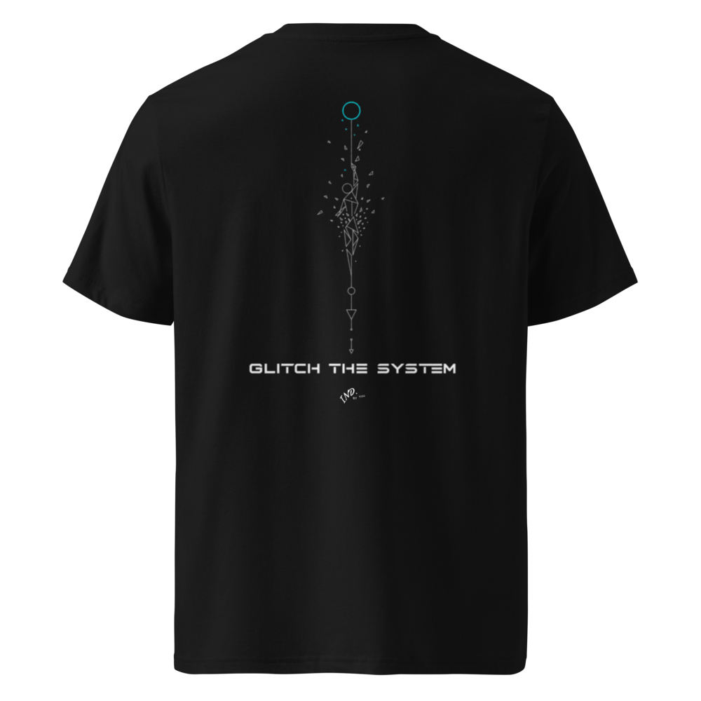 T-shirt Algodão Glitch