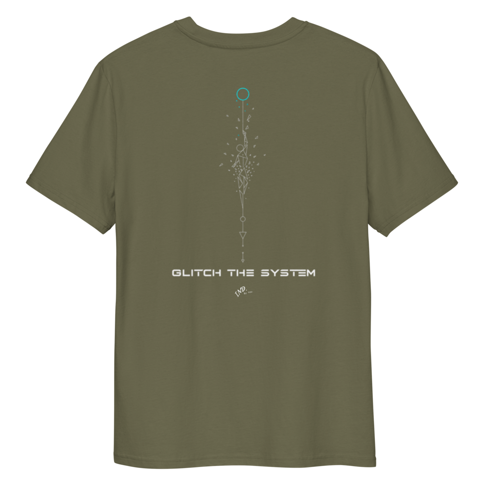 T-shirt Algodão Glitch