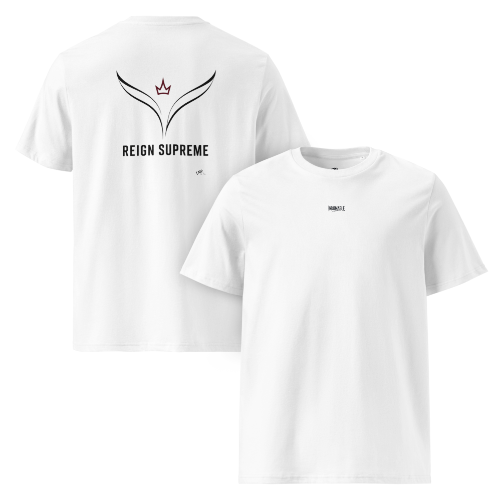 T-shirt Algodão Branca -Resign Supreme