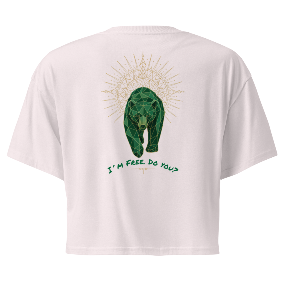 Women’s crop top - I´m Free