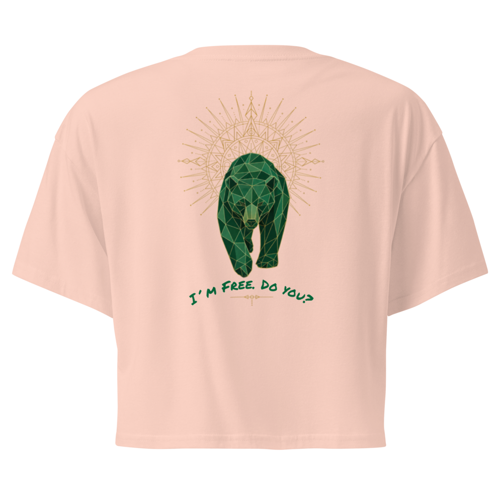 Women’s crop top - I´m Free