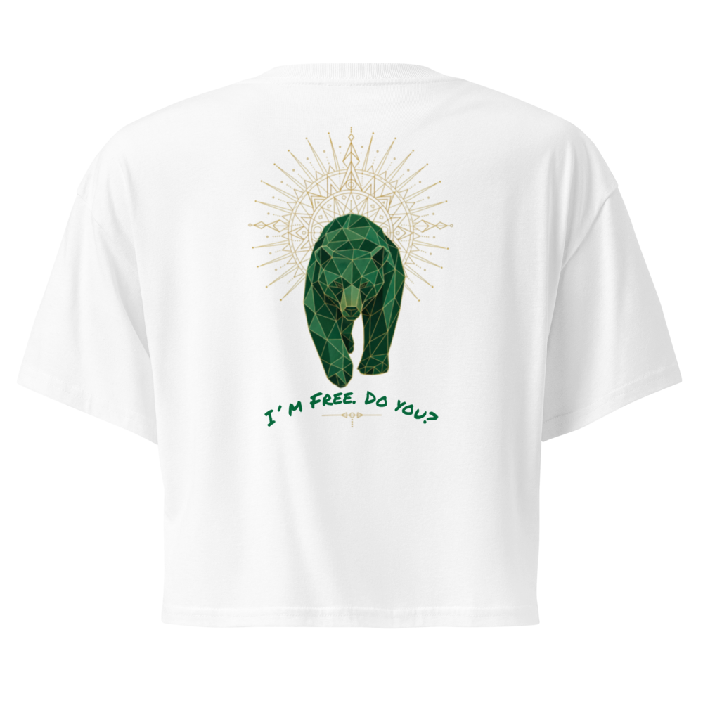 Women’s crop top - I´m Free